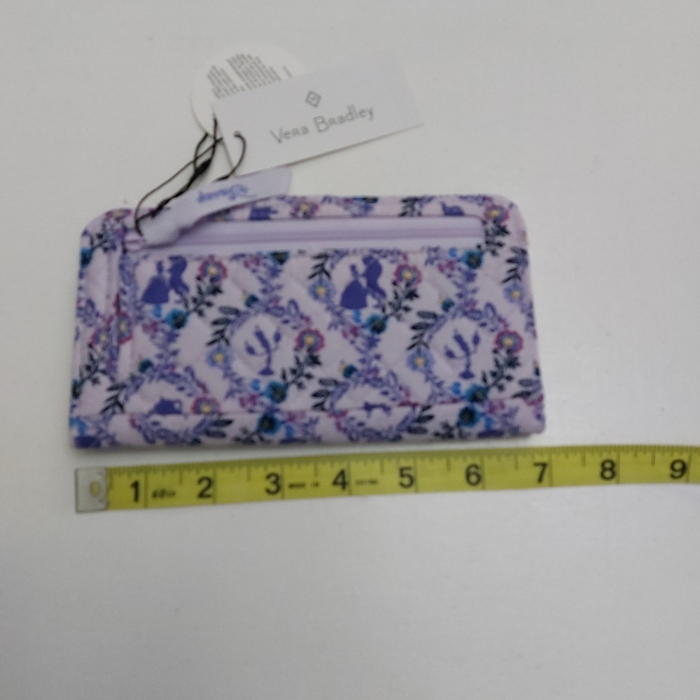 Vera Bradley Disney Belle Finley Wallet NWT - Picture 4 of 5